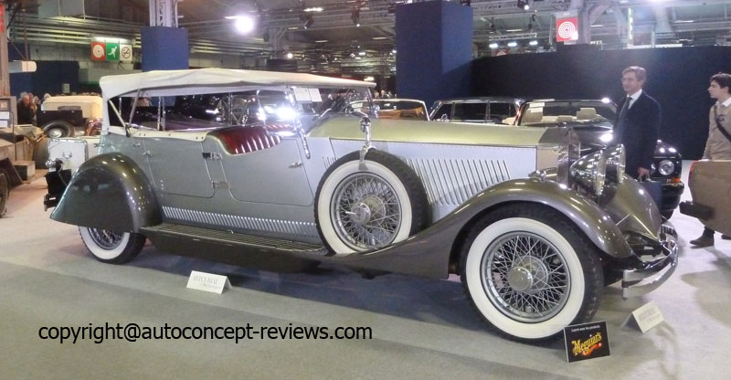 1930 ROLLS ROYCE Phantom II Experimental Dual Cowl Sports Phaeton by Whittingham & Mitchel